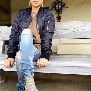 Iris Bomber Jacket Size Small